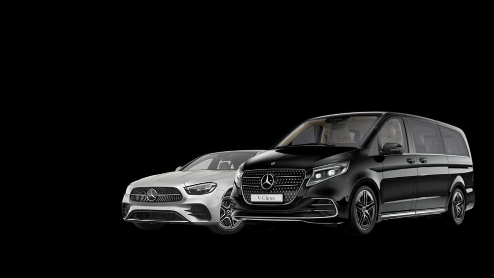 Mercedes Vito VIP Transfer Vehicle - Leather seats, Wi-Fi, Climate control